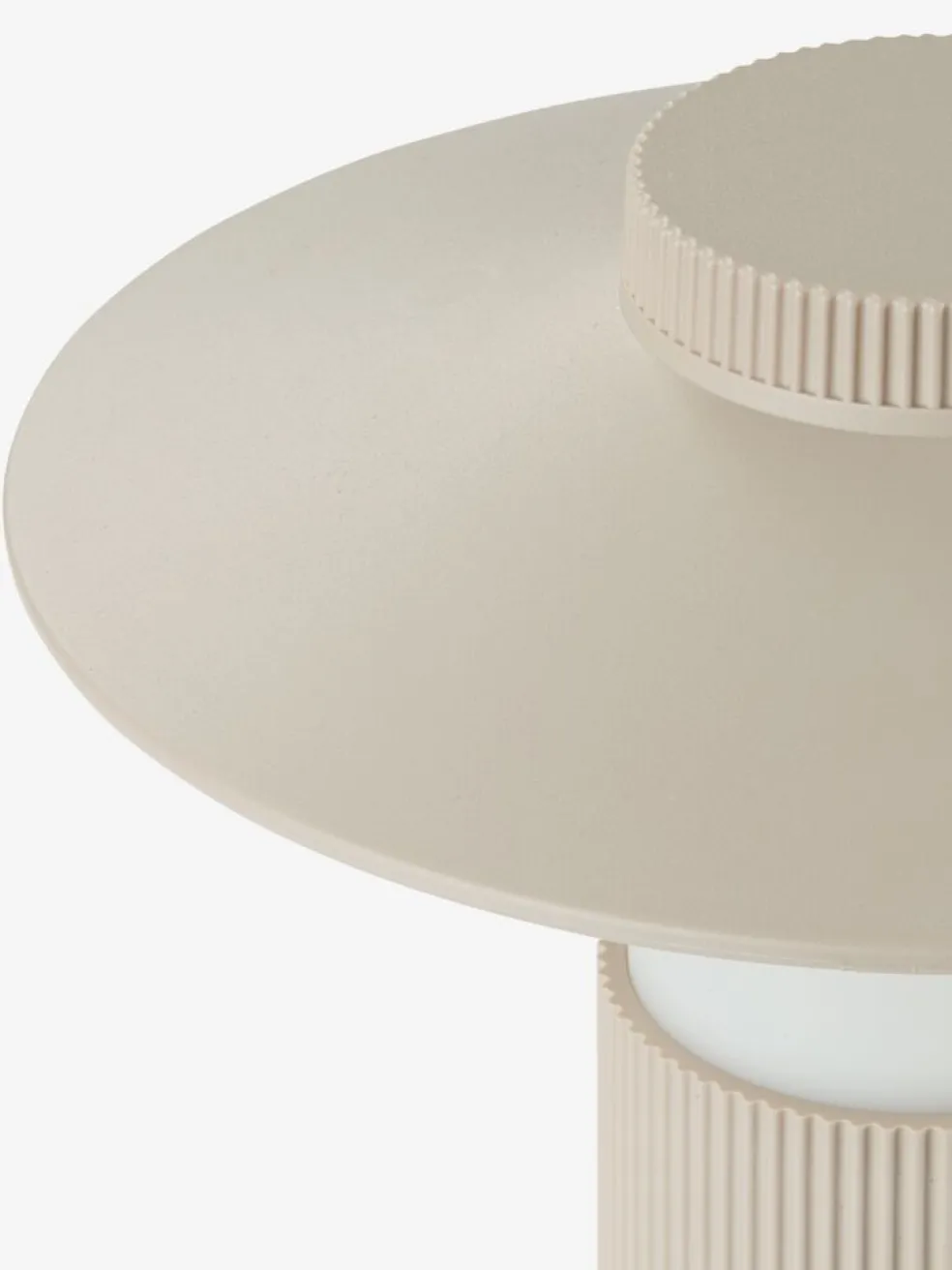SVANELampe de table rechargeable SVANE Ø21xH25cm sable