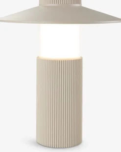 SVANELampe de table rechargeable SVANE Ø21xH25cm sable
