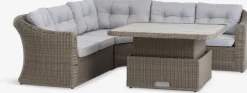 TAMBOHUSEEnsemble lounge TAMBOHUSE 5 personnes naturel