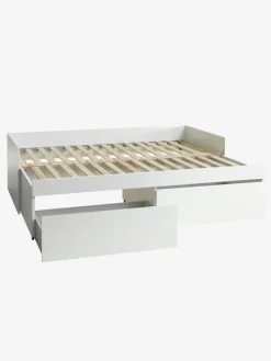 TANGBJERGLit a/rangement TANGBJERG 90/180x200 blanc