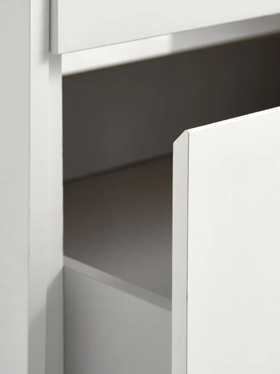 TANGBJERGLit a/rangement TANGBJERG 90/180x200 blanc