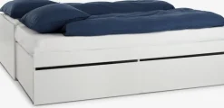 TANGBJERGLit a/rangement TANGBJERG 90/180x200 blanc