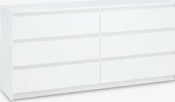 TANGECommode 3+3 tiroirs TANGE blanc