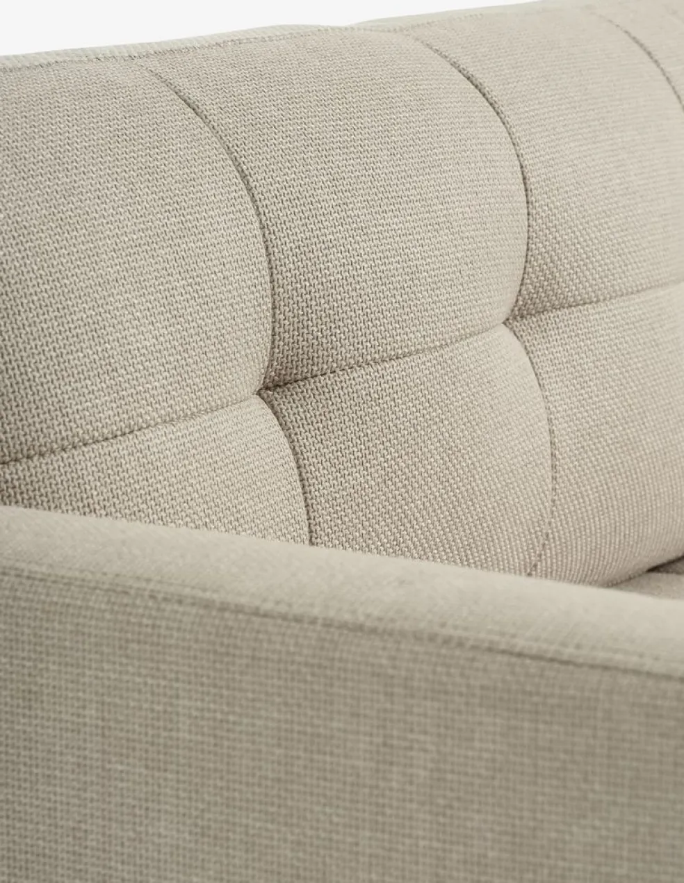 TEGLHUSECanapé convertible méridienne TEGLHUSE tissu beige