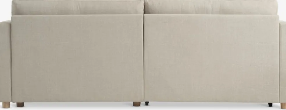 TEGLHUSECanapé convertible méridienne TEGLHUSE tissu beige