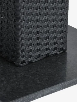 THY + AIDTTHY L60 table + 2 AIDT chaises noir