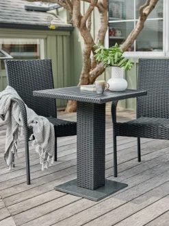 THYTable bistrot THY l60xL60 noir