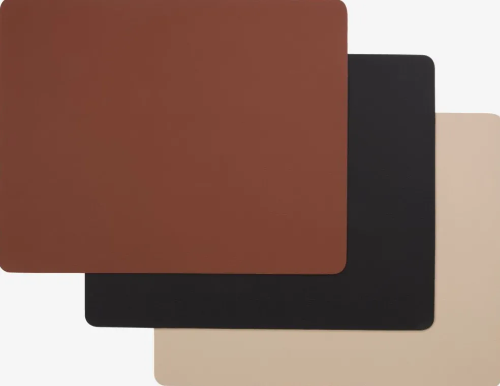 TIDSELSet de table TIDSEL 33x42 cognac