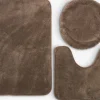 TIMSFORSBasicEnsemble tapis de bain TIMSFORS 3 pièces sable foncé