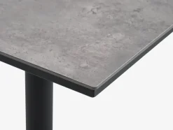 TIPMOSETable bistrot TIPMOSE l70xL70 gris
