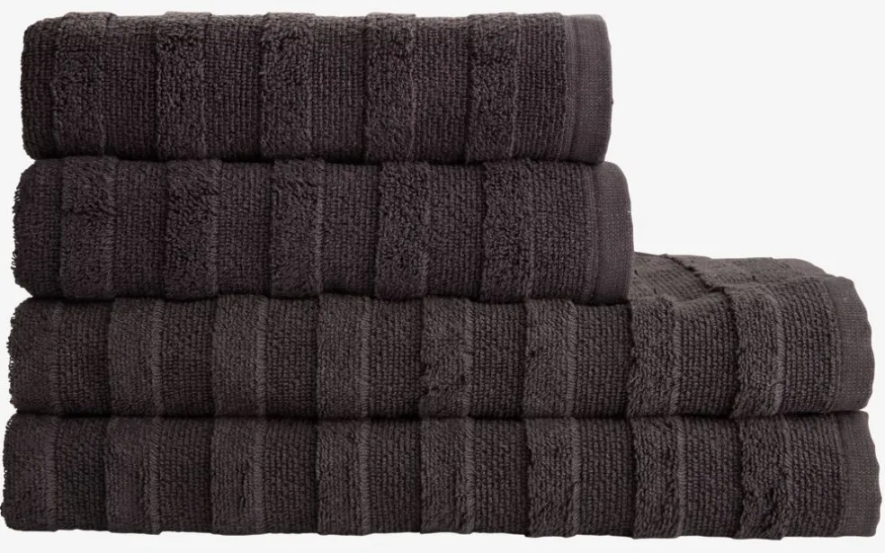 TORSBYPlusServiette de toilette TORSBY 50x90 noir