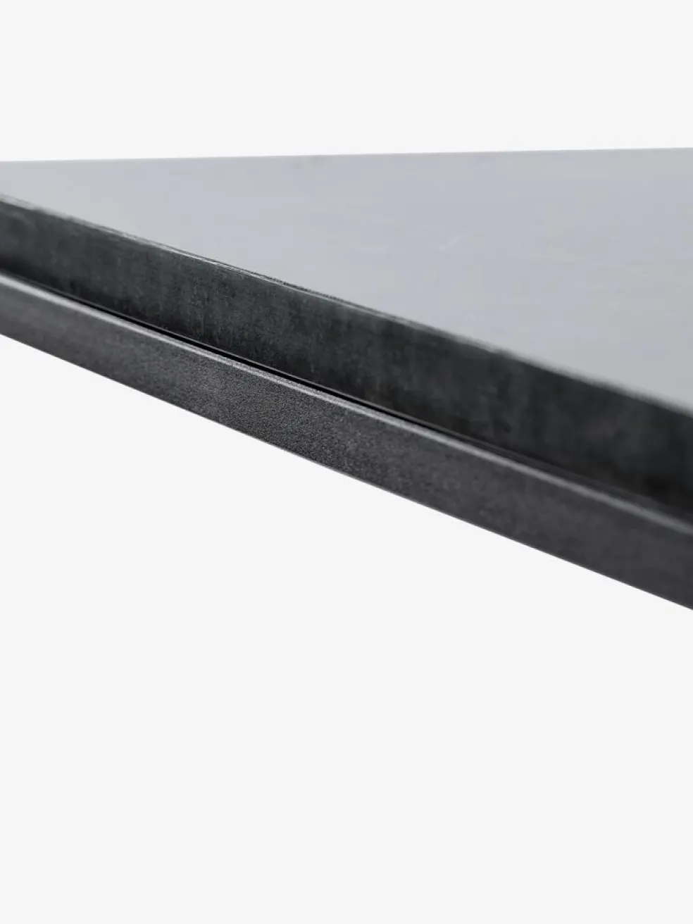 TROSTERUDTable basse TROSTERUD 50x100 coloris marbre/noir