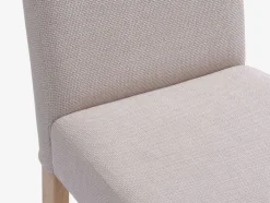 TUREBYChaise TUREBY tissu beige