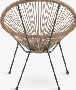 UBBERUPFauteuil lounge d'extérieur UBBERUP naturel