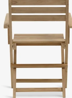 UDBYNEDER + VESTERHAVETUDBYNEDER Ø120 table + 4 VESTERHAVET chaises teck