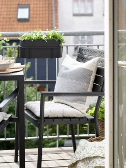 UGLEBalconnière UGLE l23xL37xH22 noir