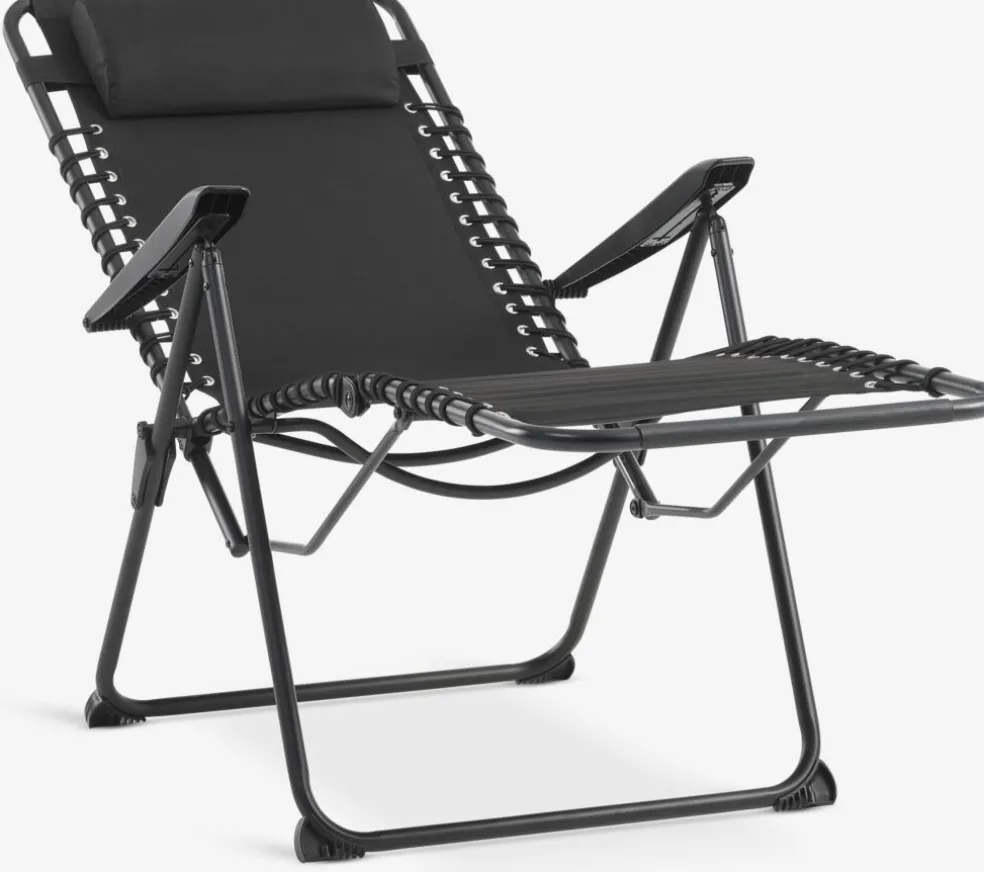 ULFBORGChaise relax ULFBORG noir