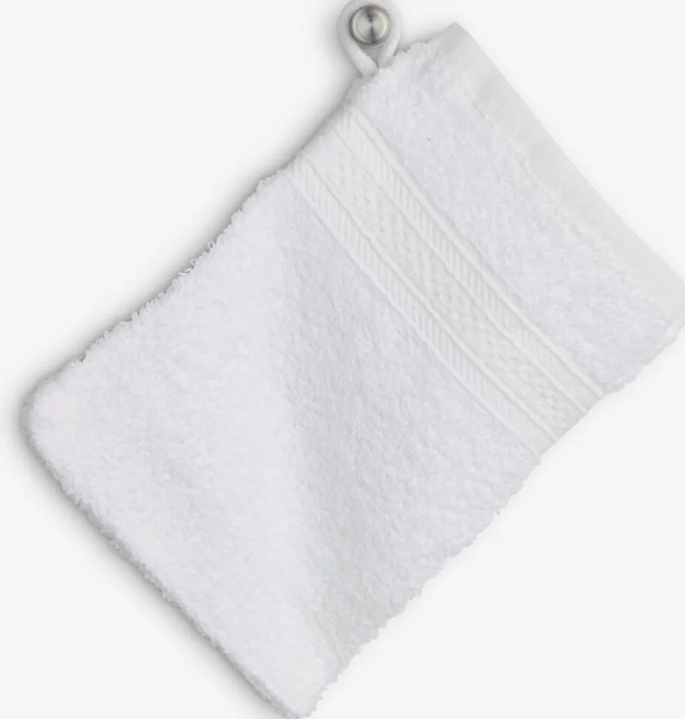 UPPSALABasicGant de toilette UPPSALA 14x20 blanc