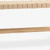 VADEHAVETBanc VADEHAVET avec étagère chêne naturel/naturel