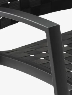 VAMDRUP + GLOMFJORDVAMDRUP Ø70 table gris + 2 GLOMFJORD chaises noir