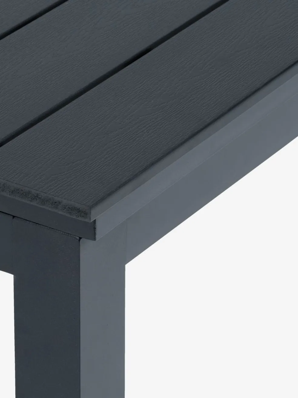 VATTRUP + MYSENVATTRUP L206/321 table noir + 4 MYSEN chaises gris