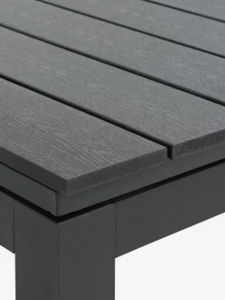 VATTRUPTable de jardin VATTRUP l95xL172/276 noir