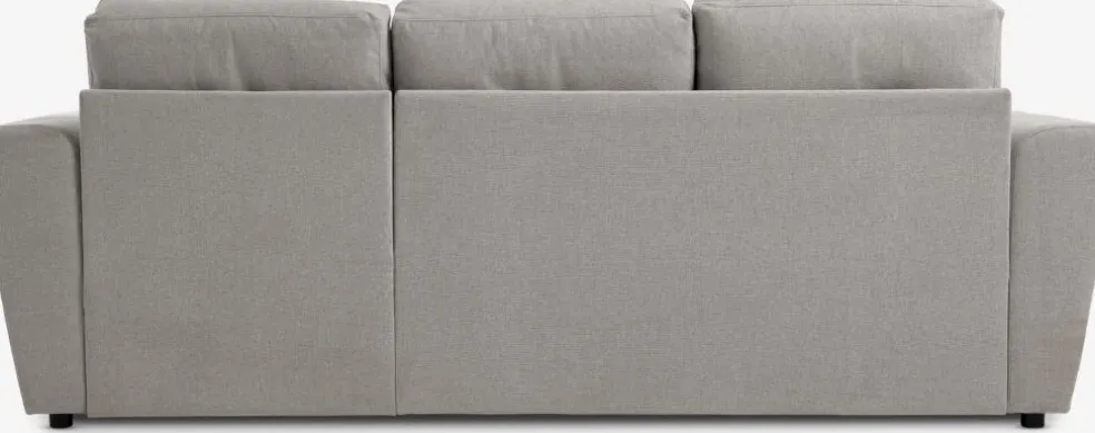 VEJLBYCanapé convertible méridienne VEJLBY tissu sable clair
