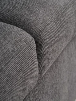 VEJLBYCanapé convertible VEJLBY 3 places tissu gris foncé