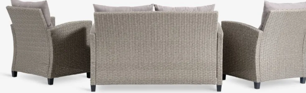 VENEnsemble lounge VEN 4 personnes naturel