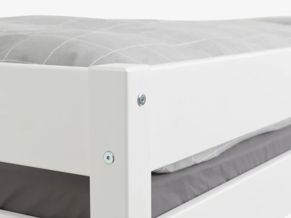 VESTERVIGLit superposé VESTERVIG 2x90x200 incl. échelle blanc