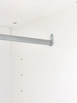 VIBYArmoire VIBY 101x200 2 portes blanc