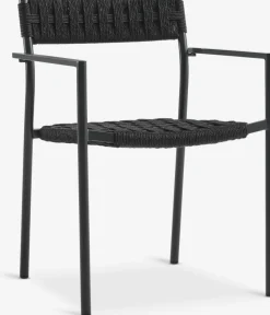VIERLI + TRILLEVALLENVIERLI L149 table + 4 TRILLEVALLEN chaises noir