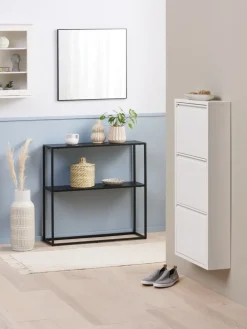 VIRUMConsole VIRUM 26x80 a/étagère noir