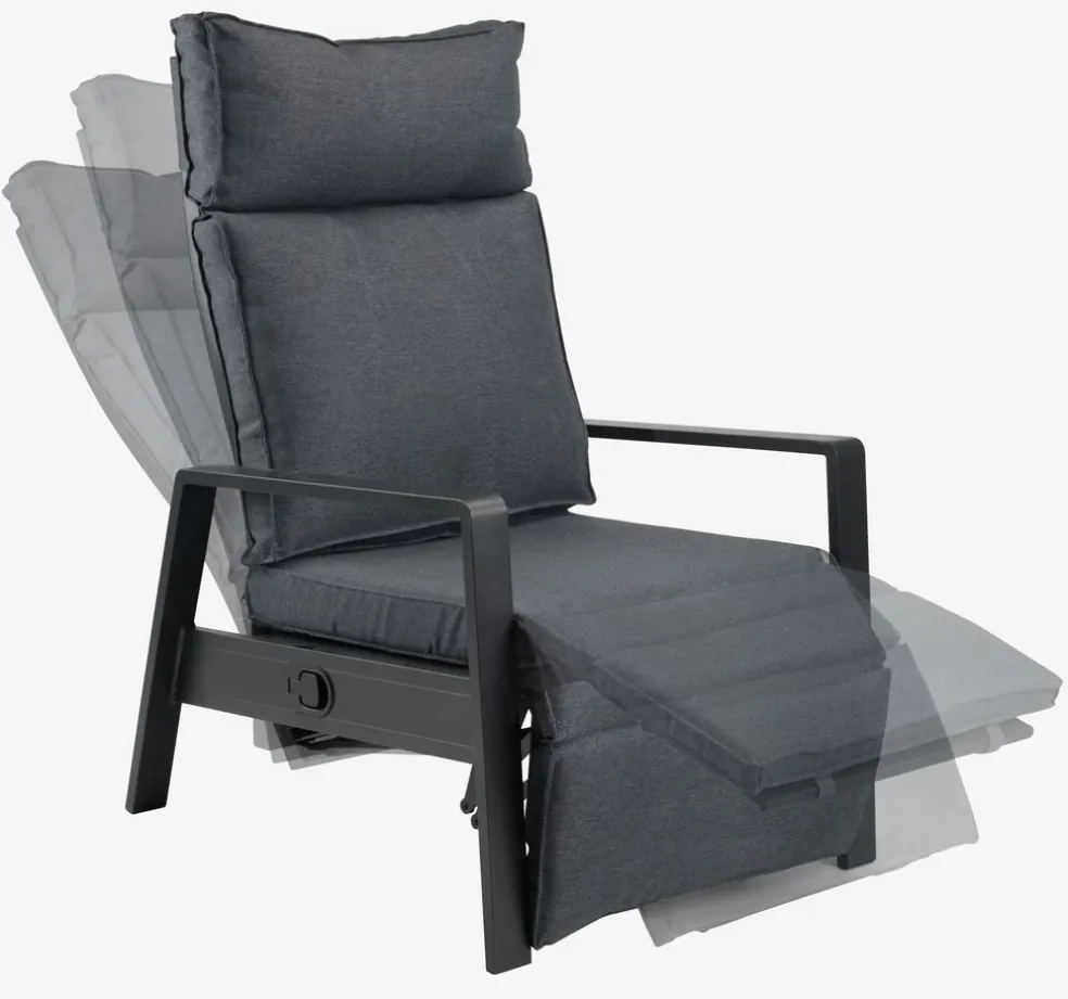 VONGEFauteuil lounge VONGE noir