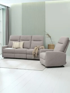 VONSILDFauteuil releveur VONSILD fonction releveur électrique gris