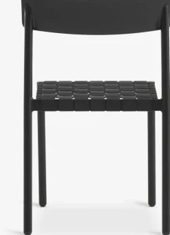 VRAADAL + HAGLEBUVRAADAL L62 table eucalyptus + 2 HAGLEBU chaises noir