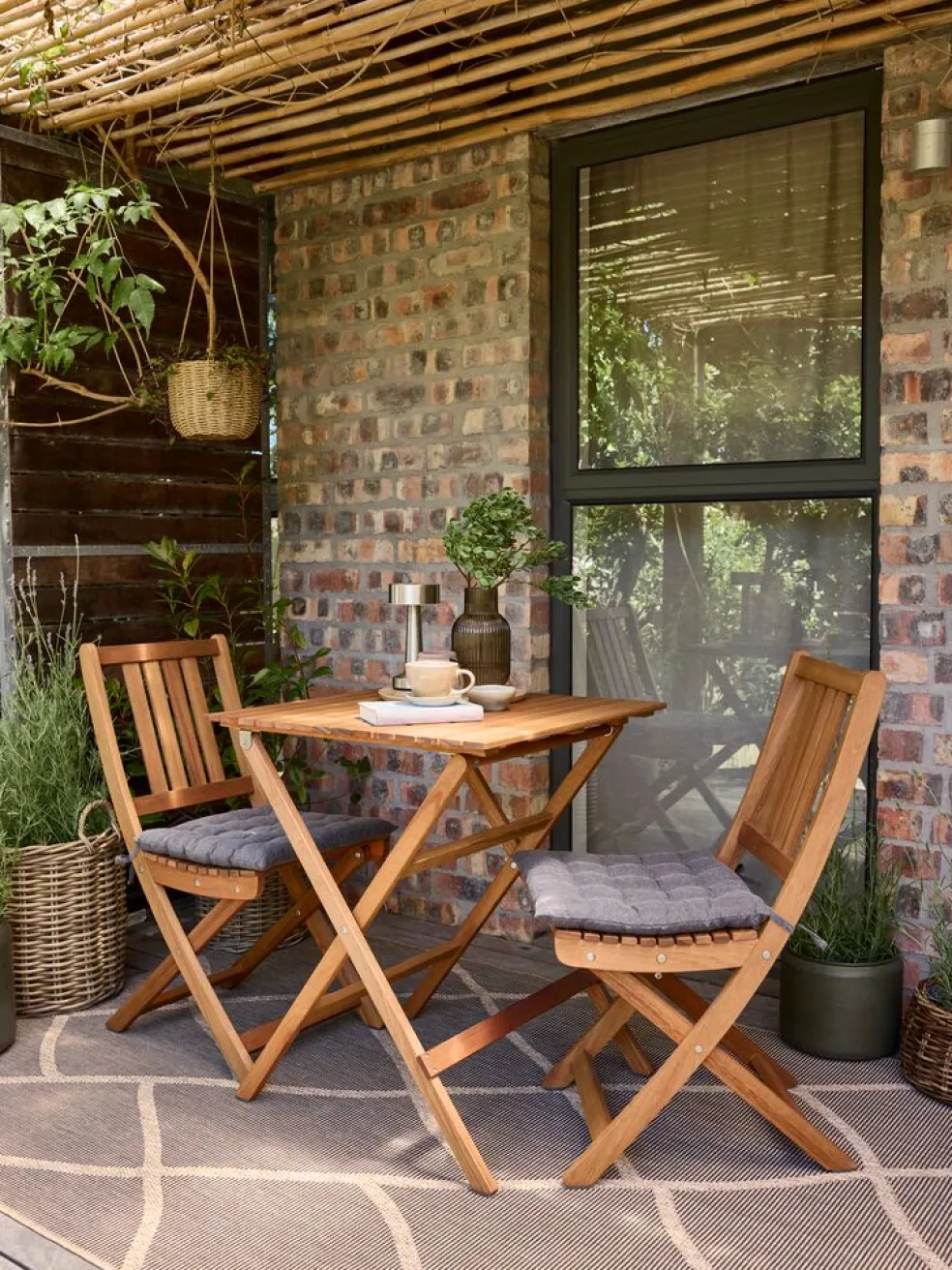 VRAADALTable bistrot VRAADAL l62xL62 eucalyptus