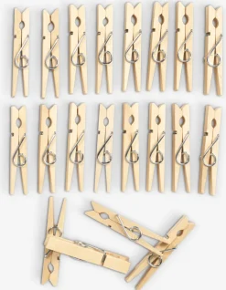 WILLHEMPinces à linge WILLHEM bois 20pcs/pqt