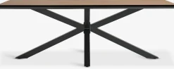YPNASTED + ILDERHUSEYPNASTED L215 table + 4 ILDERHUSE chaises naturel